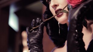 Erotique - Dita Von Teese - Long Leather Gloves - Glamour