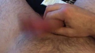 Stroking my Hard Cock tell I come BIG LOAD