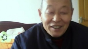 Chinese Grandpa Solo Cum