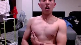 Taiwanese Boy Strips and Blows