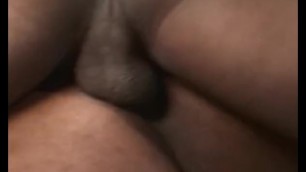 Black BBW Fucks a Skinny Guy with Enormous Dick