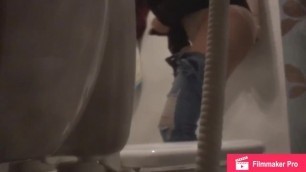 19 Yr old Hidden Cam Bathroom