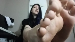 Goth Goddesses Sexy Huge Feet