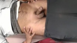 Indian--Desi Dude Shows Cock--From Soft to Hard