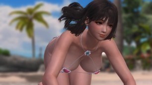 Dead or Alive 5 1.09BH - Naotora's Stretch on the Beach 2 W/ Sexy Outfits