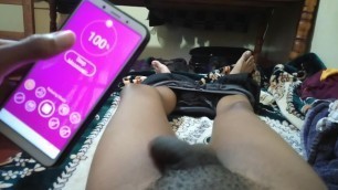 Remote Controlled Butt Plug inside my Cute Ass makes me Squirm