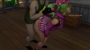 Thicc Fortnite Character Zoey Gets Banged in the Ass