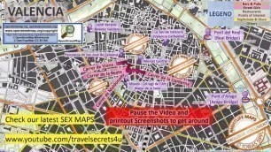 Valencia, Spain, Sex Map, Street Prostitution Map, Public, Outdoor, Real, Reality, Massage Parlours, Brothels, Whores, BJ, DP, B