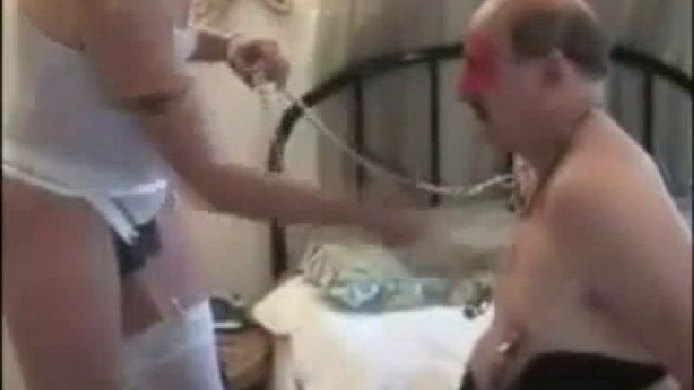 Amateur Bisexual Sissy Cuckold Pegged by His Wife