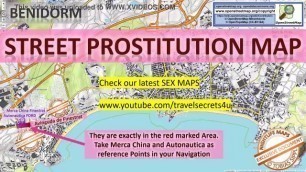 Benidorm, Spain, Spanien, Strassenstrich, Sex Map, Street Prostitution Map, Public, Outdoor, Real, Reality, Brothels, BJ, DP, BB