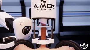 Cock teased, edged and made to cum by unfeeling AI robot POV Episode 2