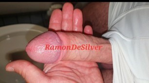 Master Ramon shows his totally sweaty feet and massages his divine cock in horny tight white shorts