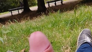 Ejaculation and risky exhibitionism in a park