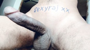 today i cleaned my cock hair, desi indian big cock