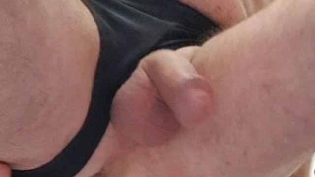 Master Ramon massages, jerks off and fingers himself horny, in sexy tight black shorts. Delicious