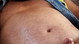 Big oiled mature daddy bear Hot fuck big muscle bear body big Bull nipples Hot fat belly